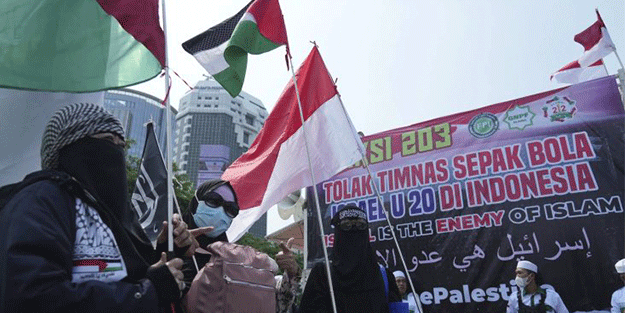 Endonezya ile FIFA arasında İsrail gerilimi!