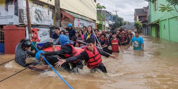 Endonezya'da bir büyük felaket daha: 42 ölü