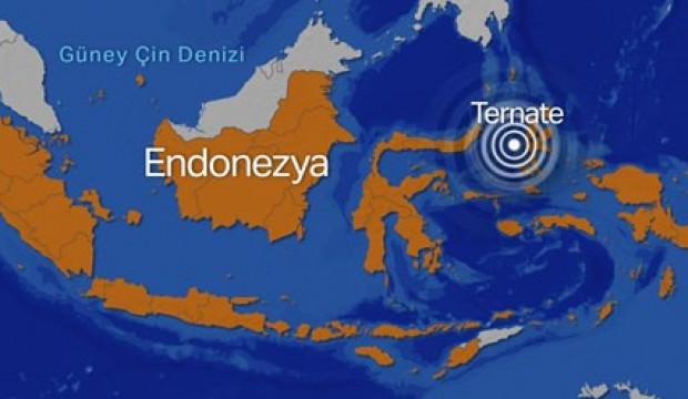 Endonezya'da şiddetli deprem!