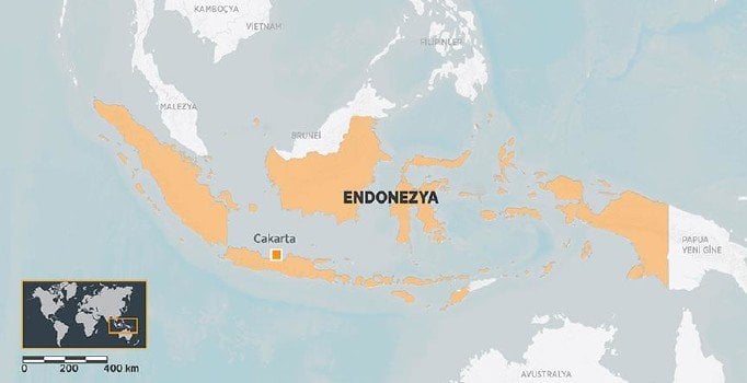 Endonezya'da yolcu teknesi battı: 2 ölü