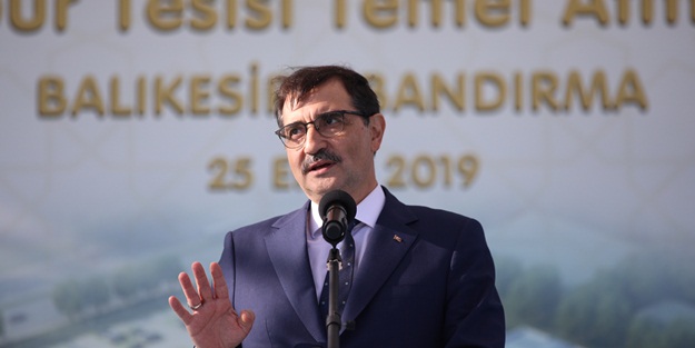 Enerji Bakanı Dönmez: Milli enerji ve maden ile dışa bağımlılığımız azaltılmıştır