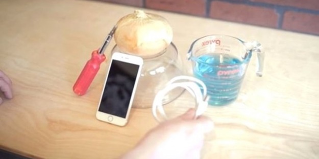 Enerji içeceği ve soğanla telefonunuzu şarj edin!