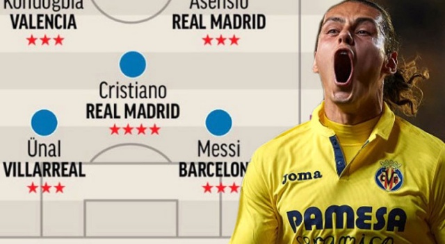 Enes, İspanya'da haftanın 11'ine seçildi