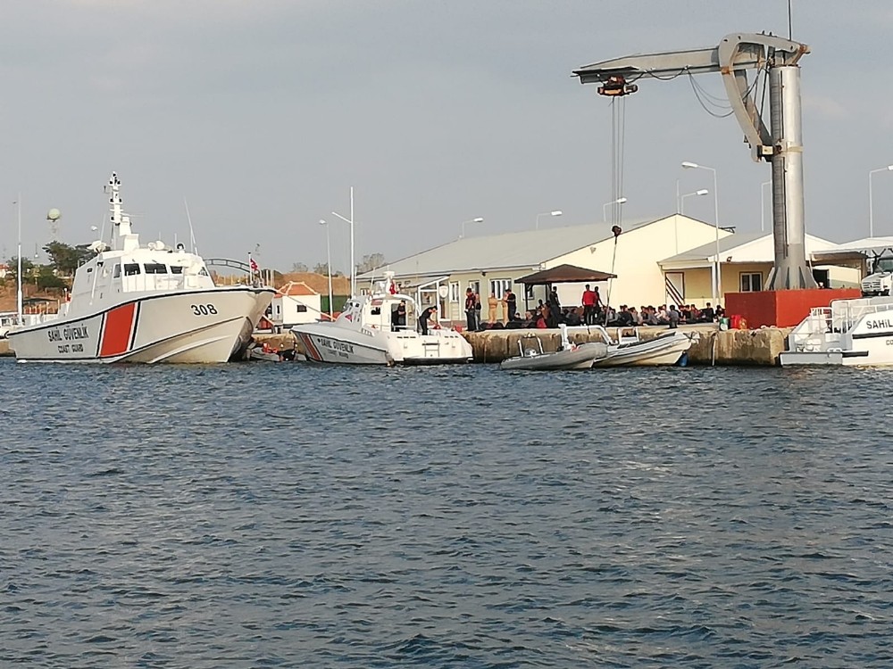 Enez’de 40 düzensiz göçmen yakalandı 
