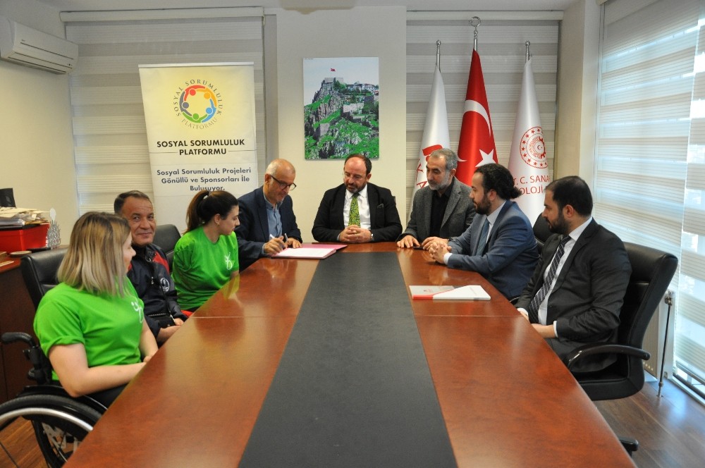 Engelleri aşan proje imzalandı 