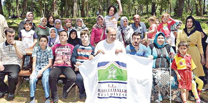 Engelli aileleri Emirgan’da buluştu