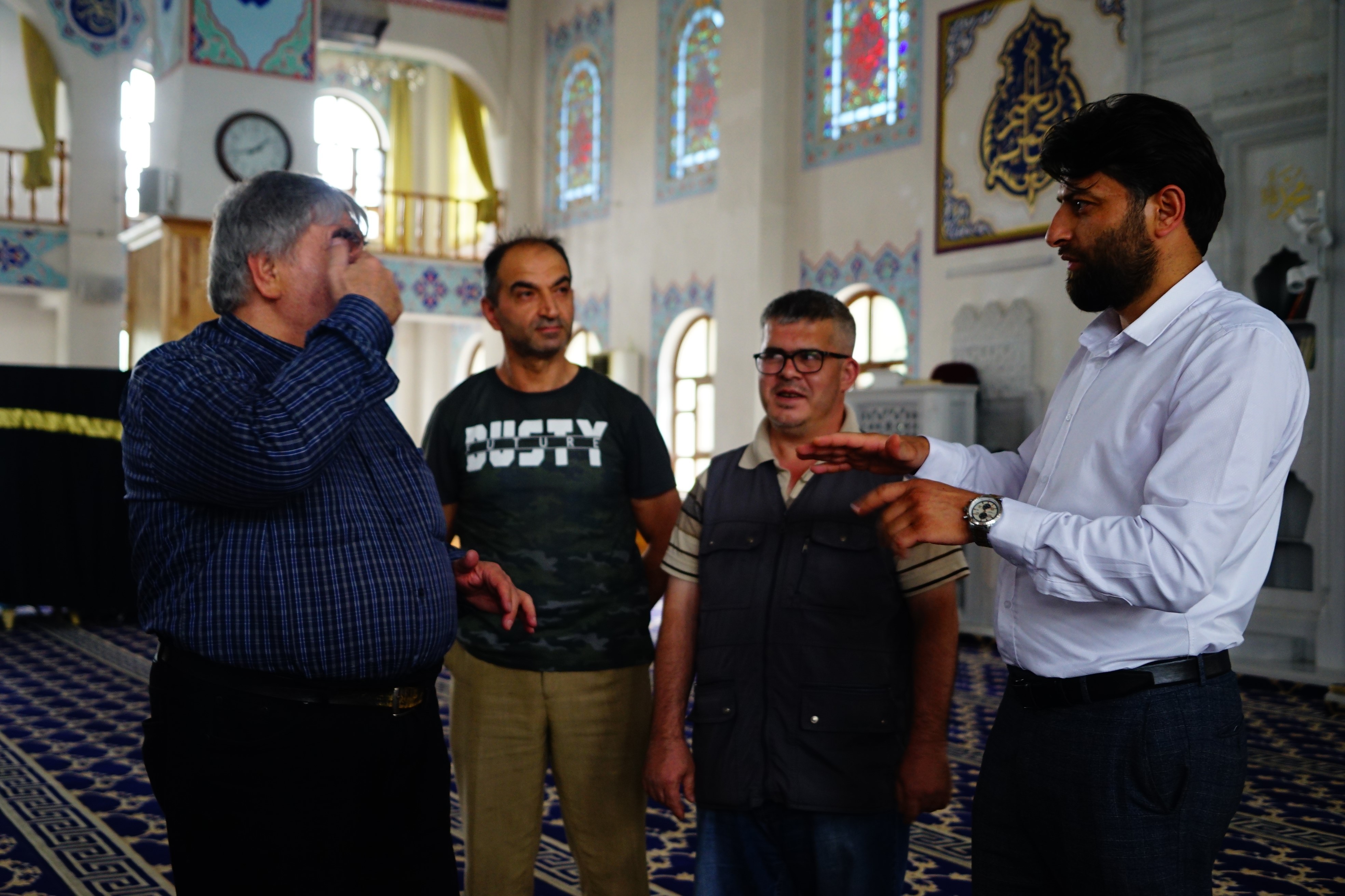 Engelli bireylerin Cuma hutbesi bakın nasıl oluyor