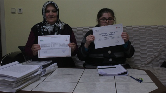 Engelli genç kızın eğitim hırsı