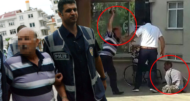 Engelli oğlunu döven cani babadan pişkin savunma