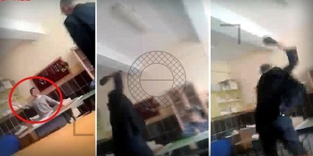 Engelli öğrenciye akılalmaz dayak!