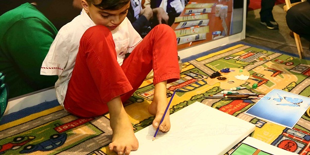 “Engelli ressamlar yeteneklerini yarıştıracak’’