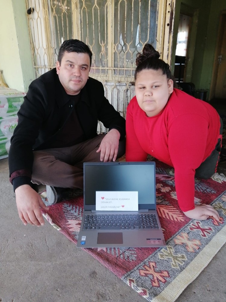 Engelli Sıla hayaline kavuştu 
