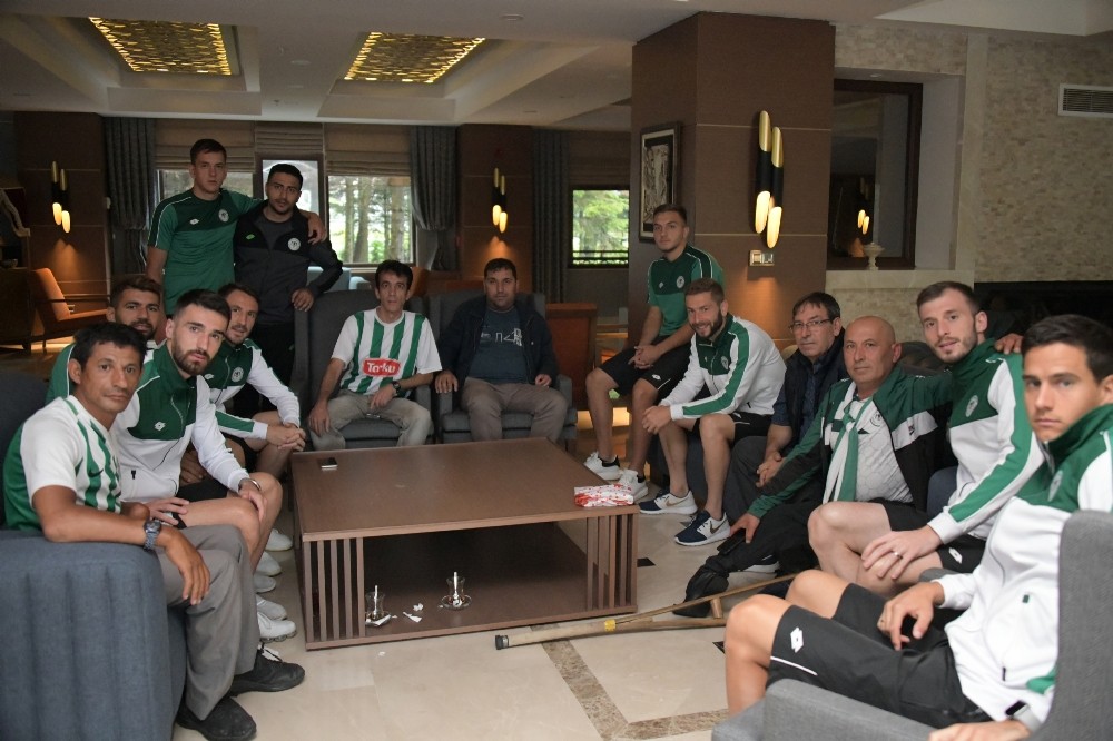 Engelli taraftarlardan Konyaspor’a ziyaret 