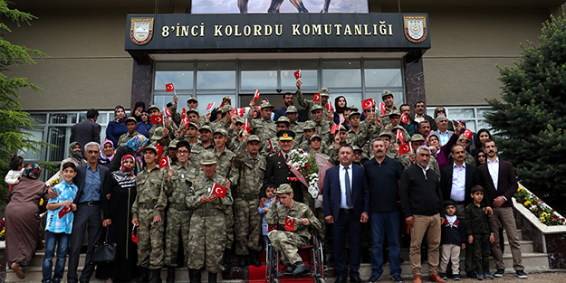 Engelli vatandaşların askerlik heyecanı