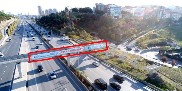Engelliler Gününde İBB'den tepki çeken pankart!