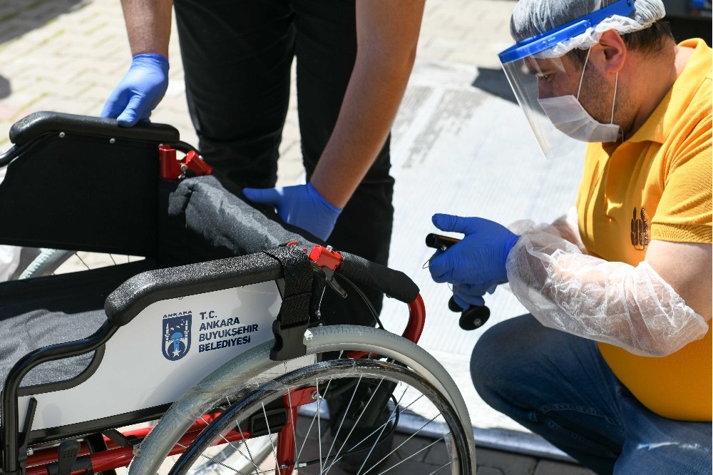 Engelliler haftasına özel tekerlekli sandalye desteği Engelliler haftasına özel tekerlekli sandalye desteği