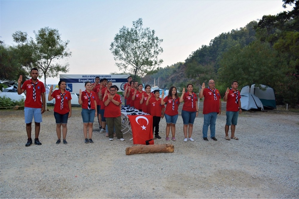 ‘Engelsİzciler’ kampında engeller aşıldı 