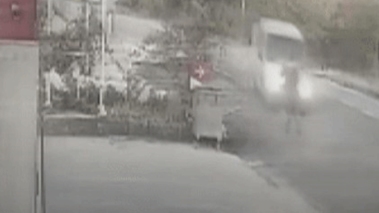 Eniştesini az kalsın öldürüyordu: Metrelerce hava uçtu!