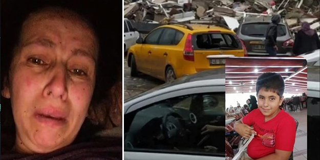 Enkaz altında çektiği videosu gündem olmuştu! Oğlunu kaybeden depremzede kadın o anları anlattı