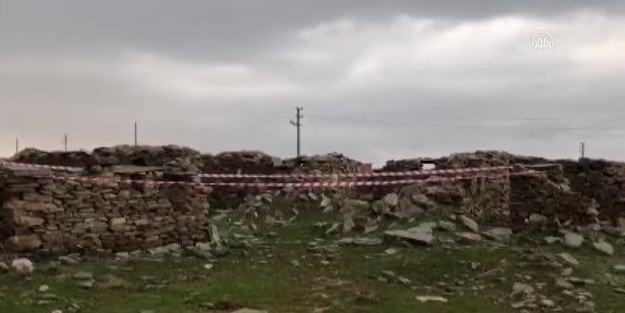 Enkazda havan mermisi bulundu!