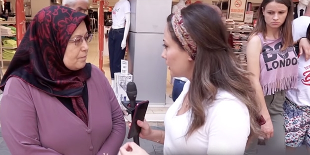 Ensonhaber sağduyuya davet eden teyzeyi hedef gösterdi, malum zihniyet linç etti!