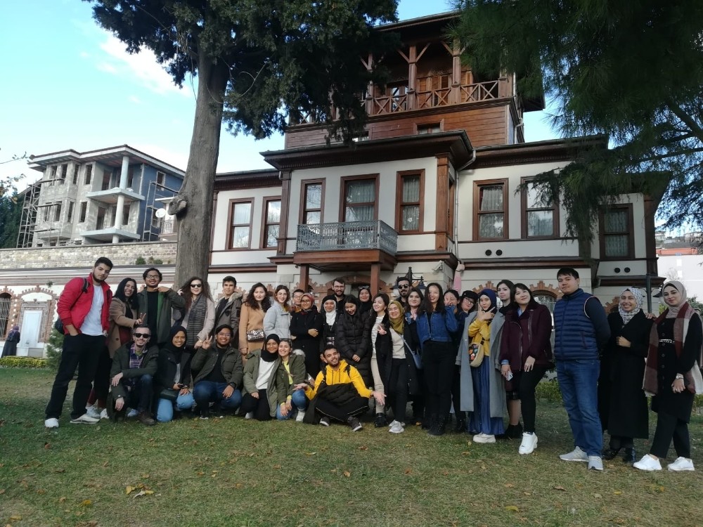 Erasmus öğrencileri Kocaeli’nin tarihini tanıdı 