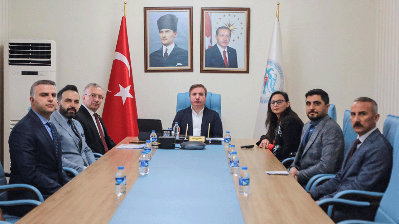 ERASMUS+ toplantısı! Vali Aydoğdu başkanlığında kritik görüşme