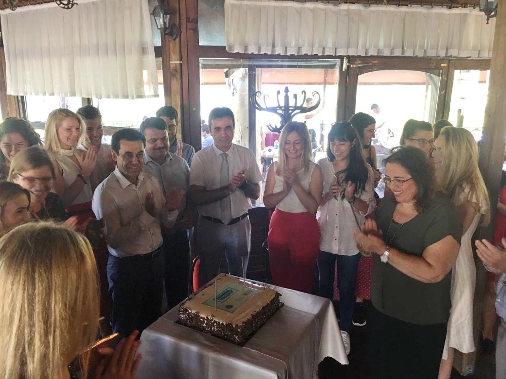 Erasmuslu öğrencilere veda yemeği düzenlendi 