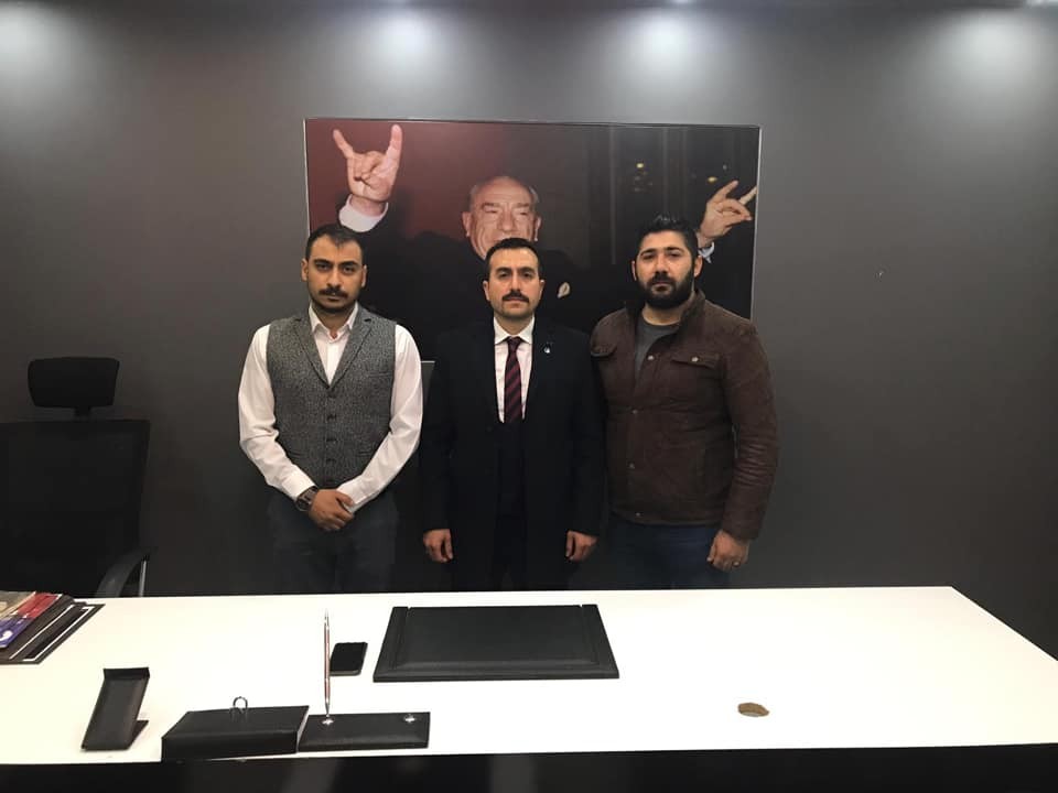 Erbaa Ülkü Ocaklarında bayrak değişimi 