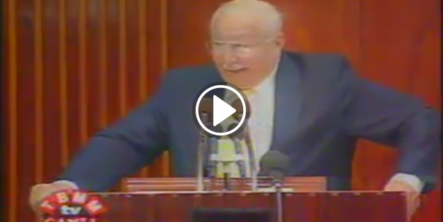 Erbakan Hoca'nın müthiş meclis konuşması!