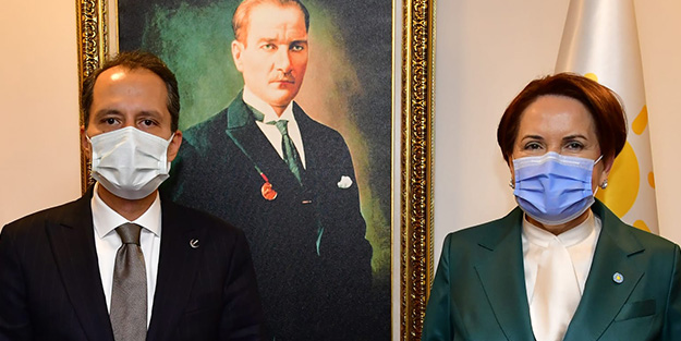 Erbakan'dan İP Genel Başkanı Akşener'e ziyaret