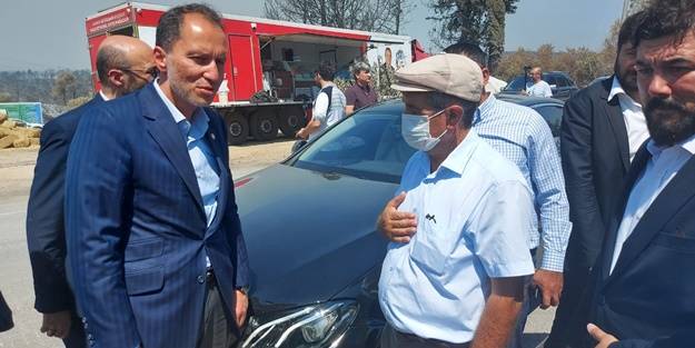 Erbakan'dan yangın felaketine karşı Milli Birlik çağrısı