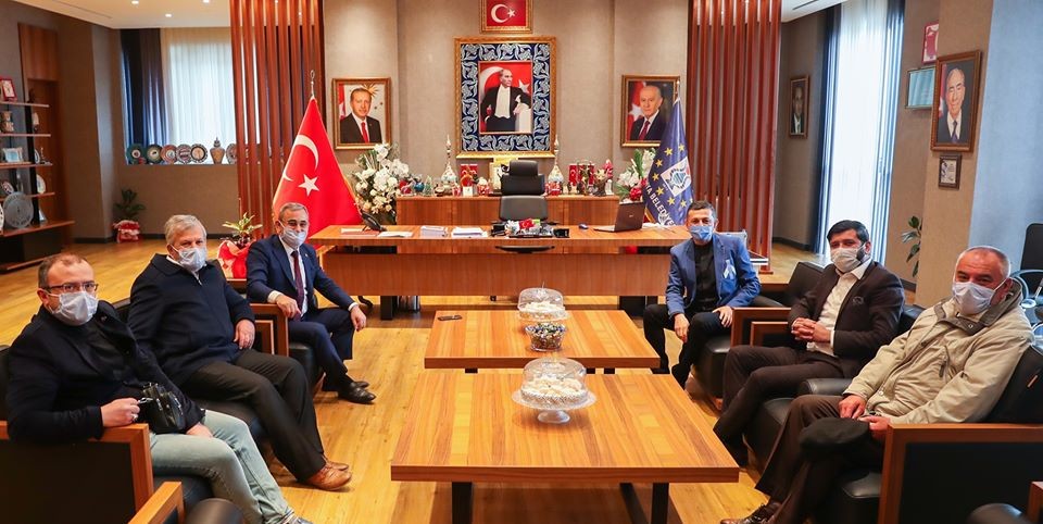 Erbaş ve Yıldırım’dan Başkan Işık’a ziyaret 