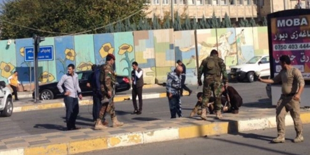 Erbil valiliği önünde patlama: 4 kişi öldü!