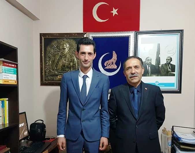 Erciş Ülkü Ocaklarında nöbet değişimi 
