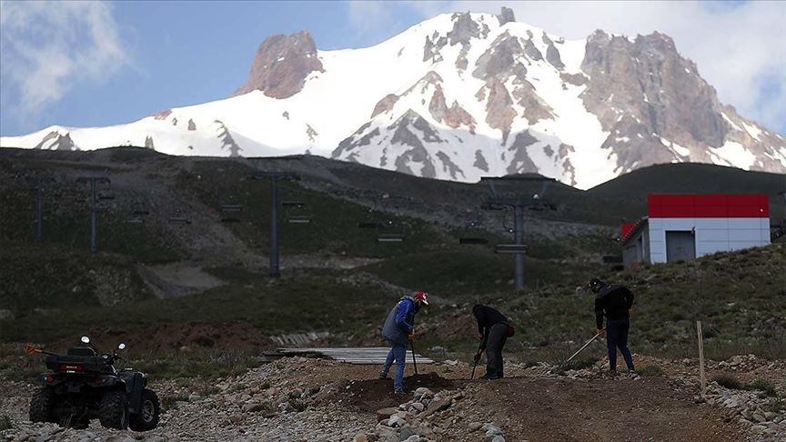 Erciyes bisiklet sporlarının da merkezi haline geldi