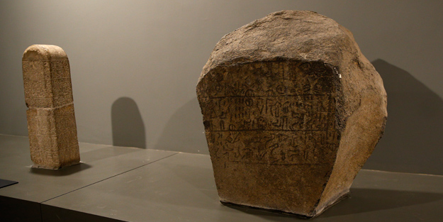 Erciyes Dağı'nın isminin geçtiği 2 bin 800 yıllık anıt Kayseri'ye getirildi