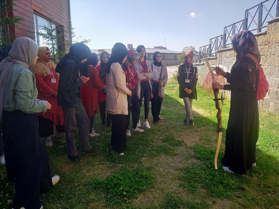 Erciyes Doğa Kampları devam ediyor 
