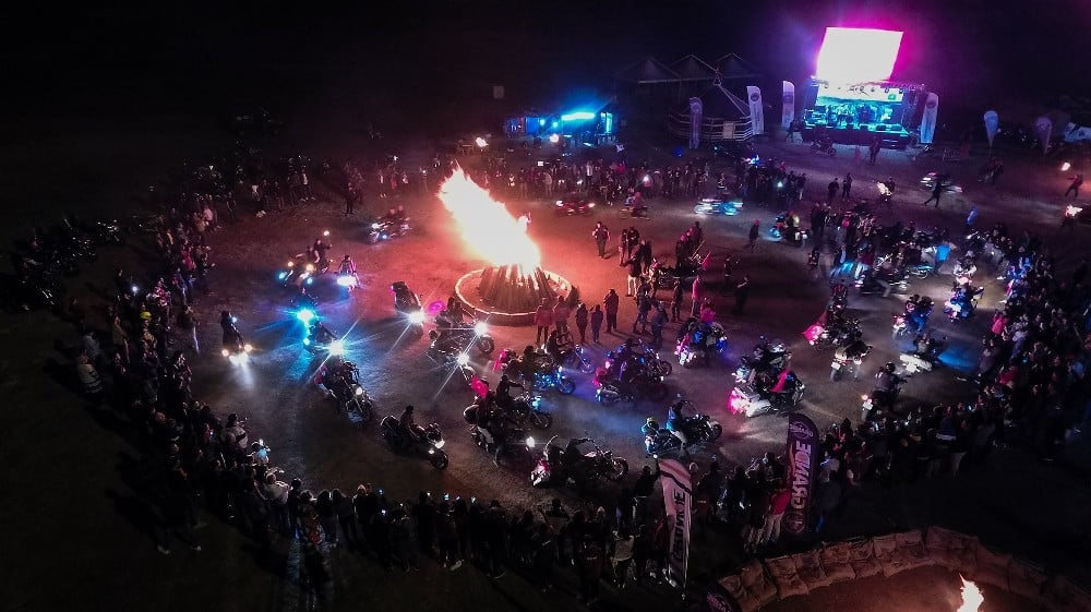 Erciyes motosiklet tutkunlarına dolu dolu bir festival yaşattı 