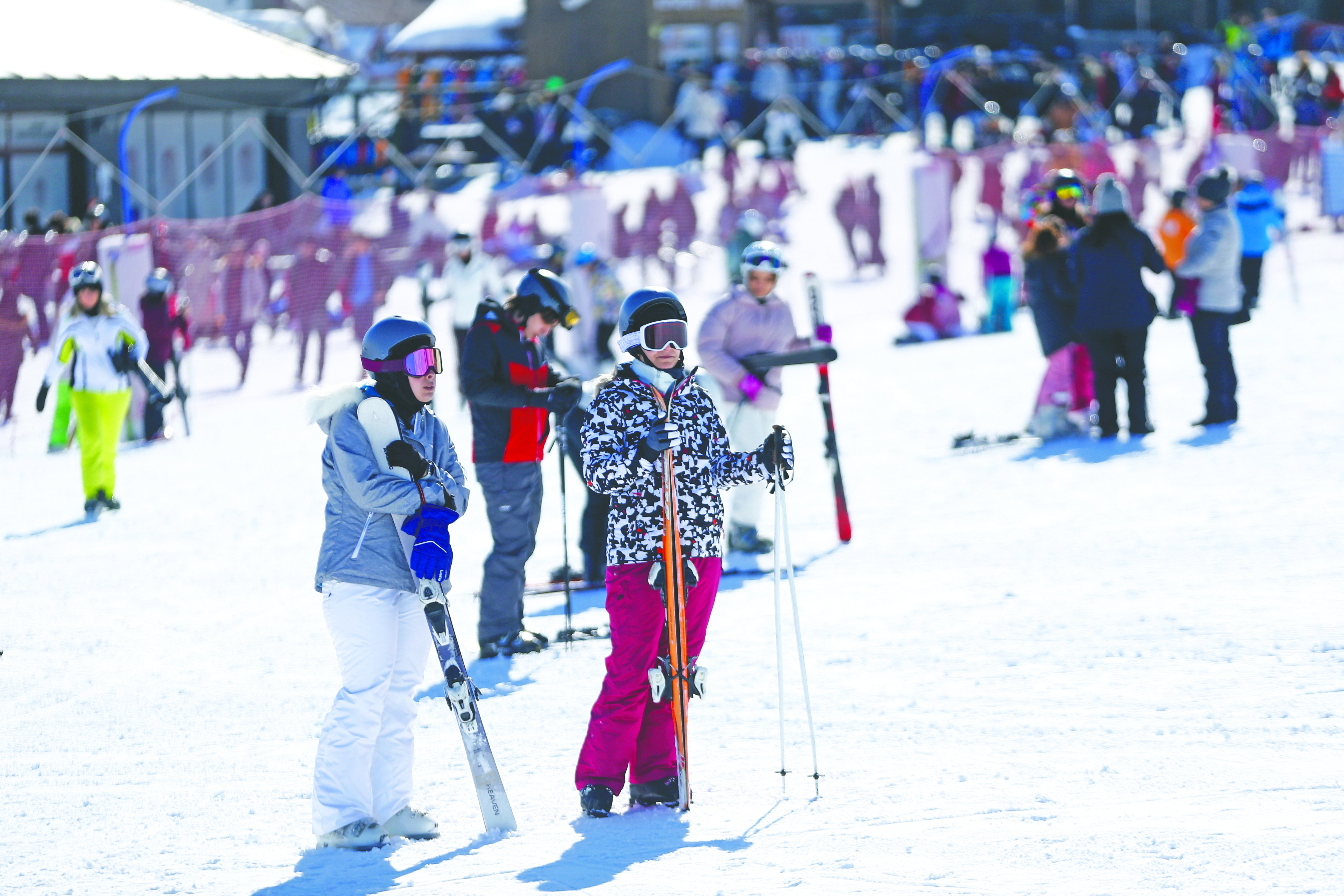 Erciyes yarıyıl tatilinde 600 binin üzerinde konuk ağırladı