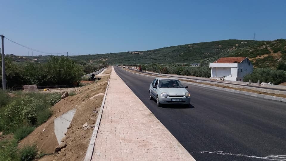 Erdek-Bandırma karayolu yeniden ulaşıma açıldı 
