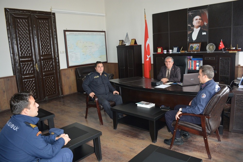Erdek’te asayiş toplantısı yapıldı 