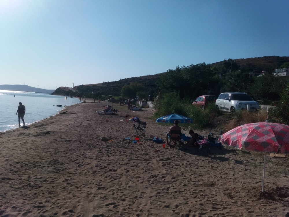 Erdek’te çadırlar kaldırıldı 