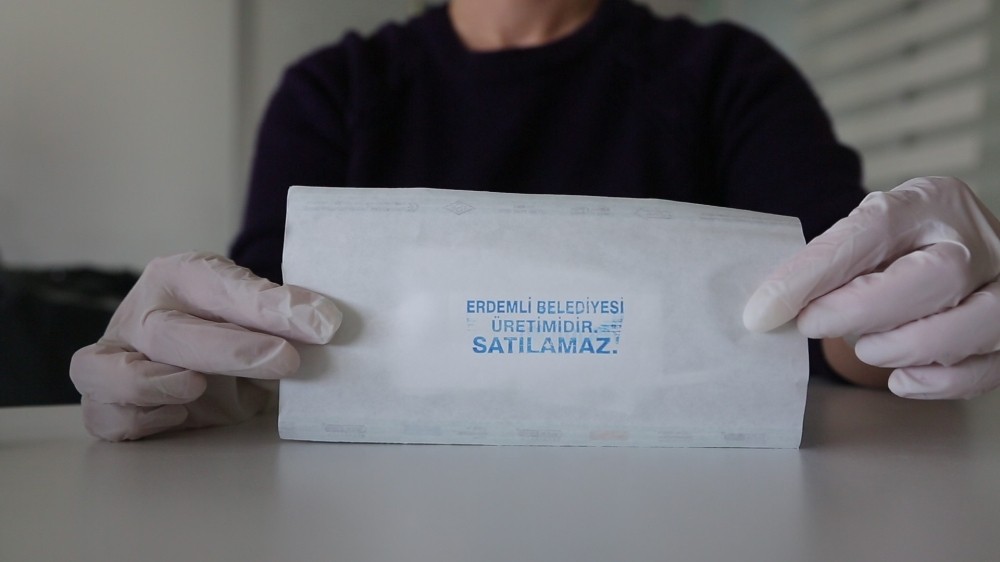 Erdemli Belediyesi internet üzerinden maske dağıtımına başladı 