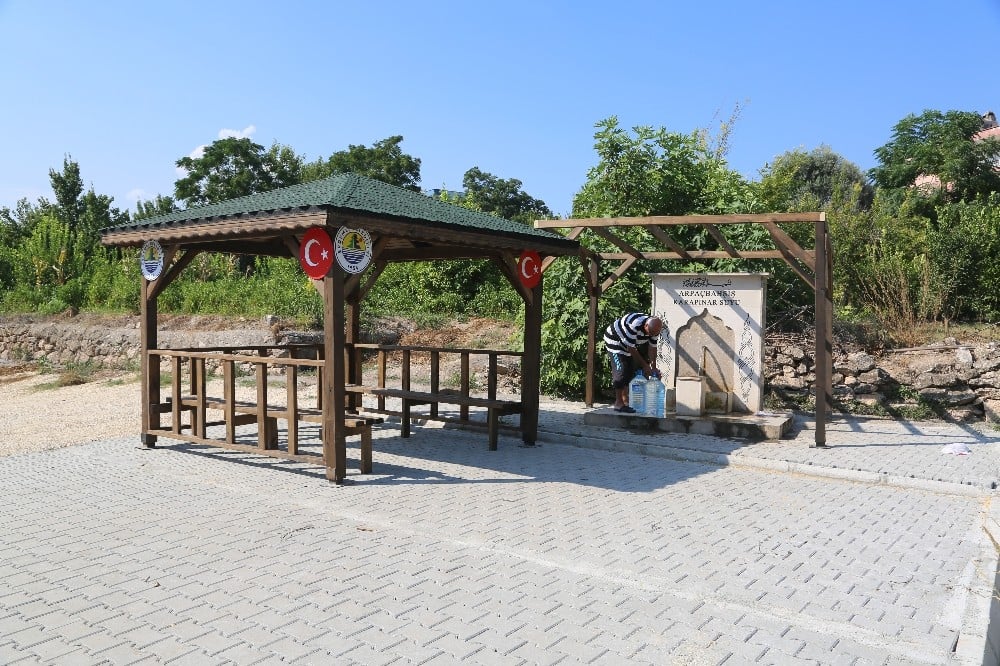 Erdemli’de çevre düzenlemesi çalışmaları 