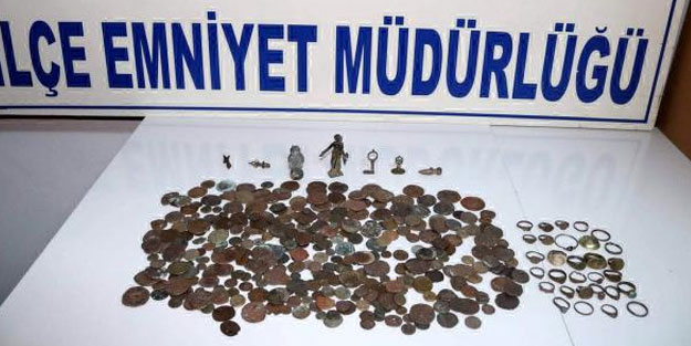 Erdemli'de tarihi eser operasyonu: 3 gözaltı