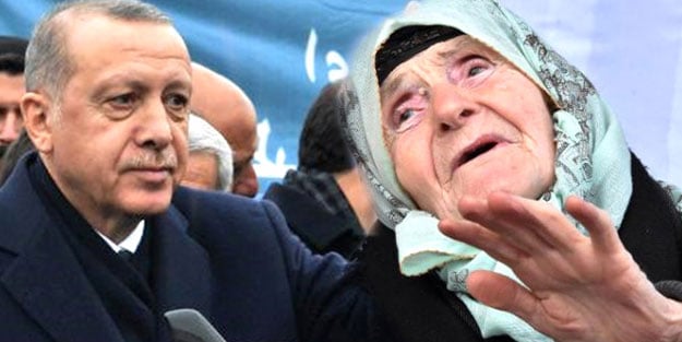 Erdoğan, 100 yaşındaki kadının isteğini duyar duymaz talimat verdi