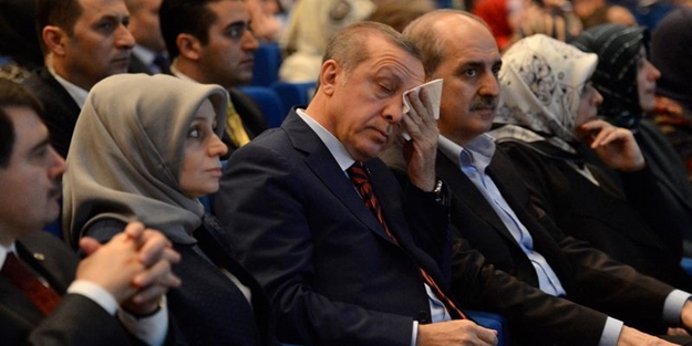 Erdoğan'ın gözyaşları!