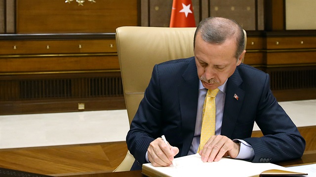 Cumhurbaşkanı Erdoğan 3 üniversiteye rektör atadı