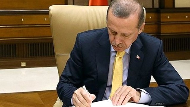 Reis-i Cumhur Erdoğan, 8 üniversiteye rektör atadı